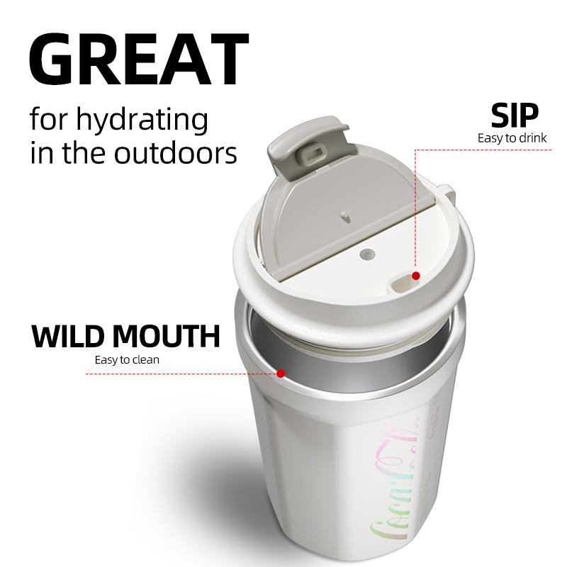 GERM x Coca-Cola Stainless Steel Travel Mug 390ml