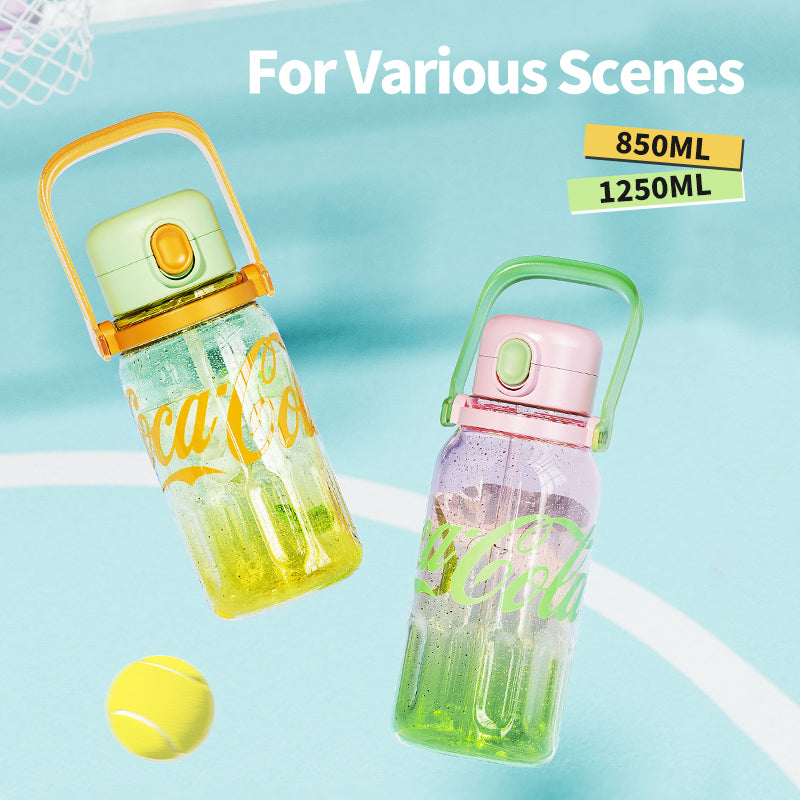 Coca-Cola Sporty Tritan Water Bottle with Handle 850/1250ml