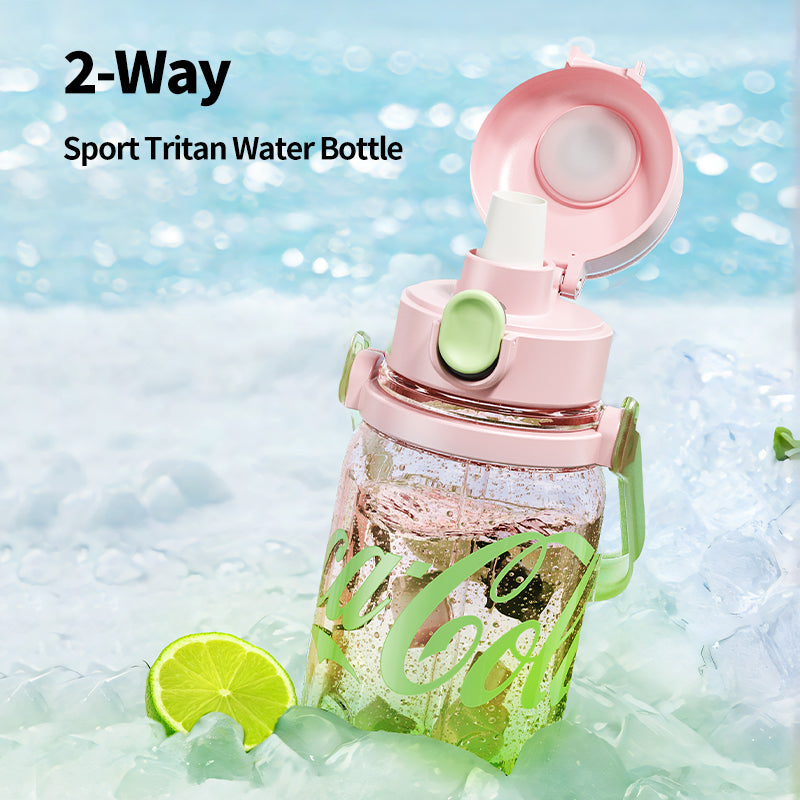 Coca-Cola Sporty Tritan Water Bottle with Handle 850/1250ml