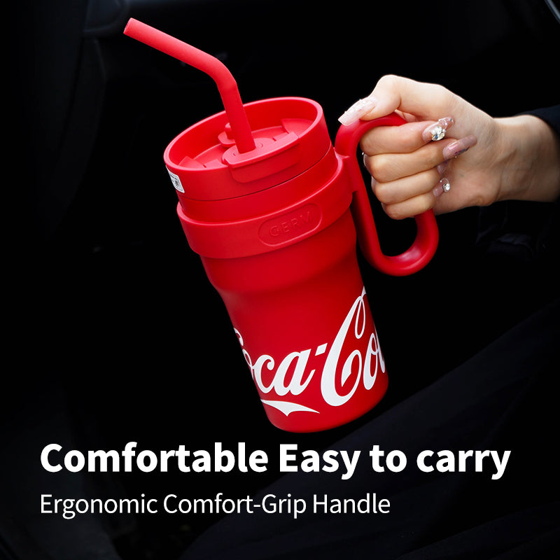 Coca-Cola Stainless Steel Vacuum Flask with Handle 750/1100ml