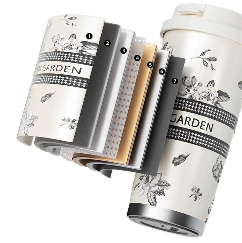 GERM Camellia Vacuum Flask 500ml