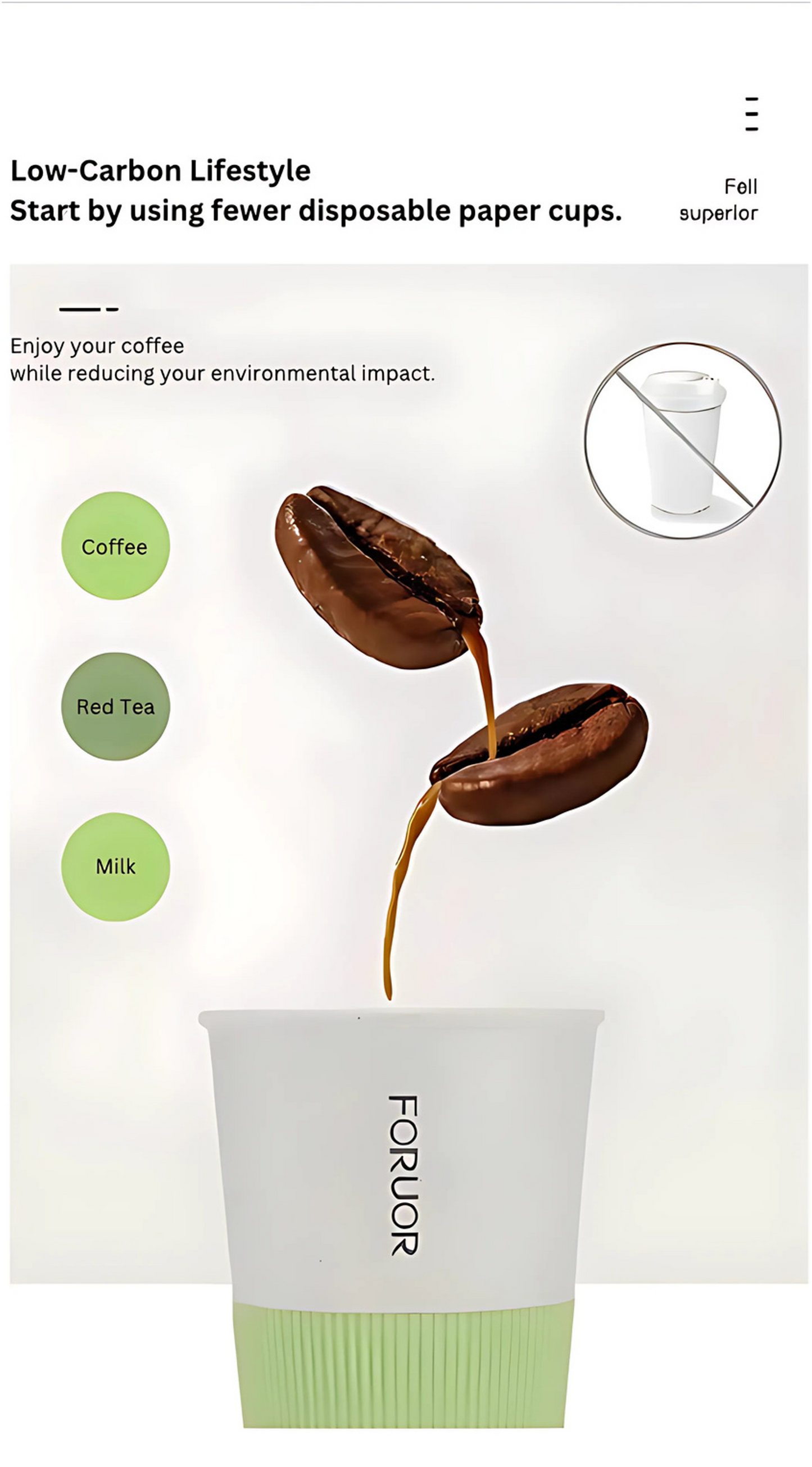 FORUOR FU Eco Coffee Mug