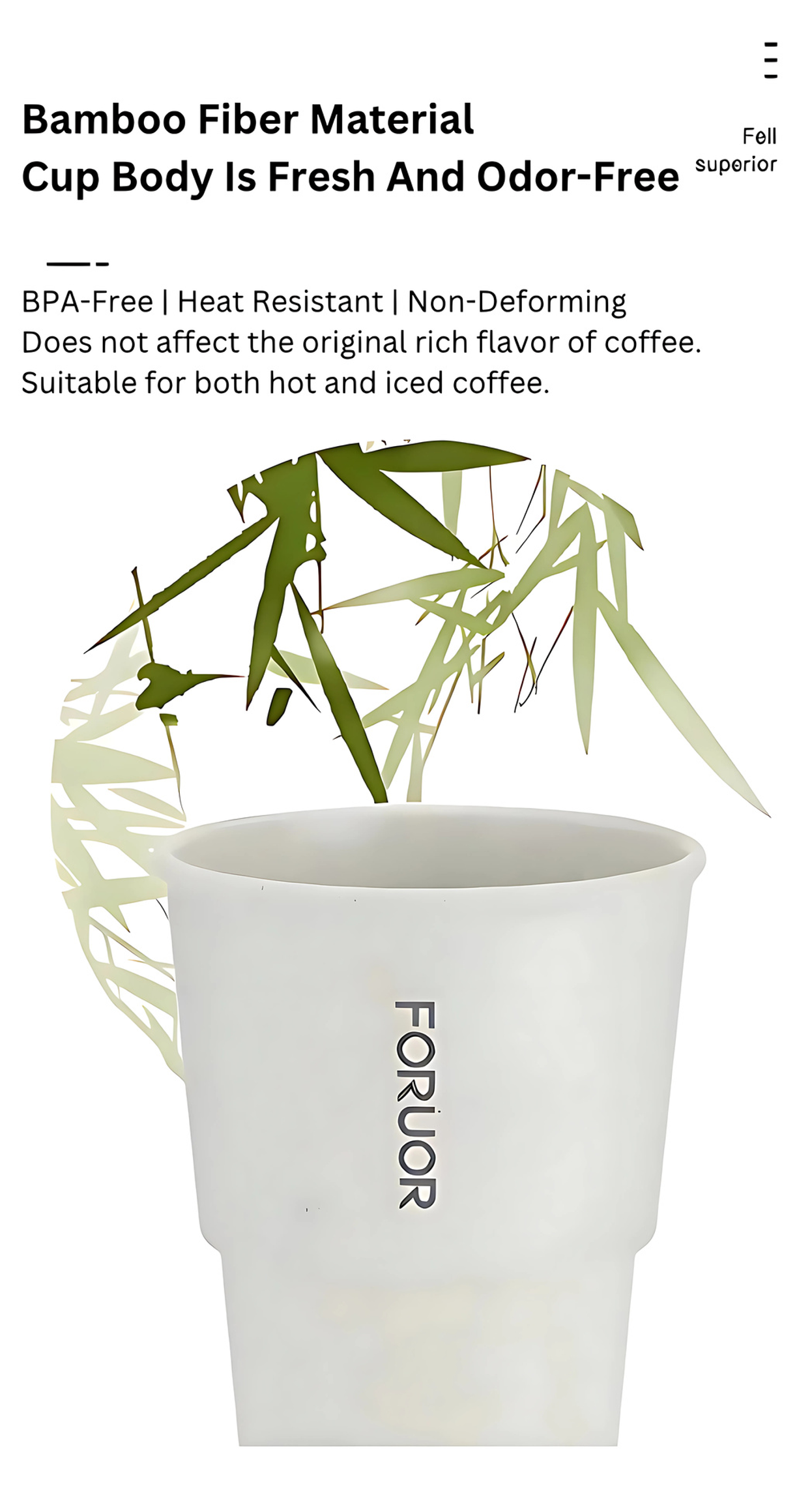 FORUOR FU Eco Coffee Mug