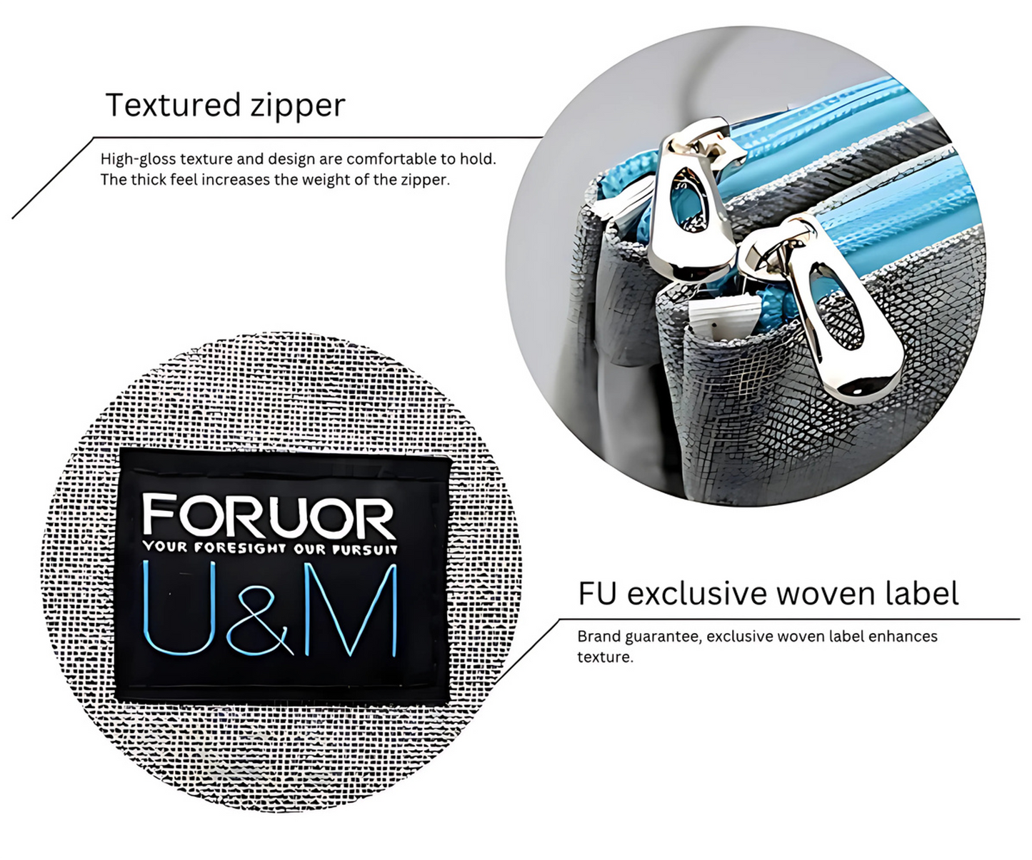 FORUOR U&M Travel Handbag