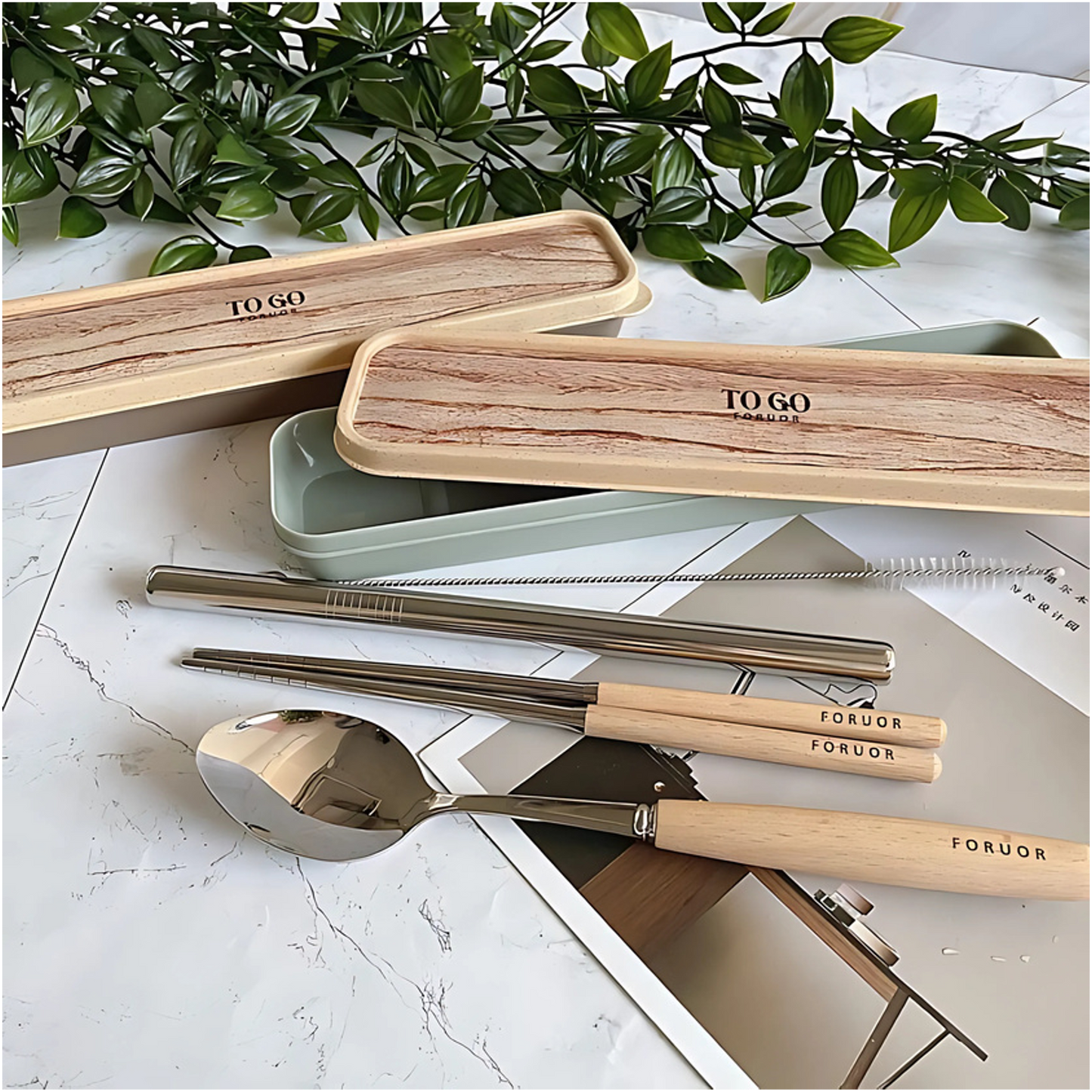 FORUOR FU TOGO Senmu Eco-Friendly Multi-Piece Tableware Set