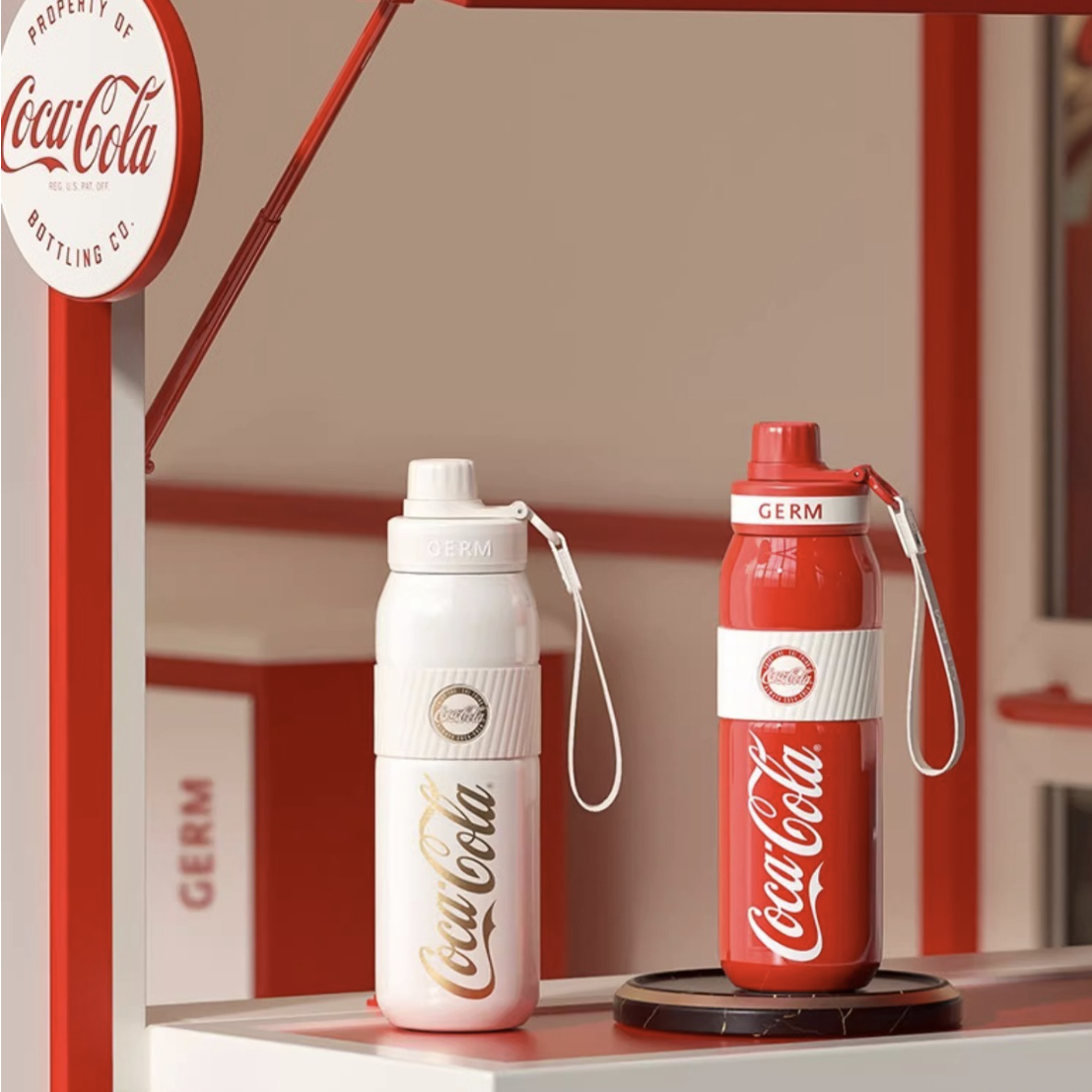 Coca-Cola Sporty Stainless Steel Vacuum Flask 580ml
