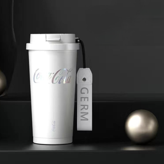 GERM x Coca-Cola Classic Stainless Steel Vacuum Flask with Strap 500ml
