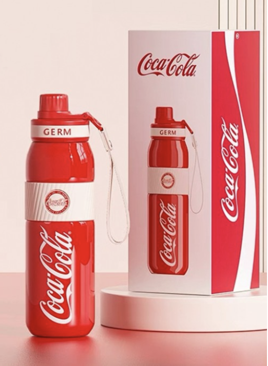 Coca-Cola Sporty Stainless Steel Vacuum Flask 580ml