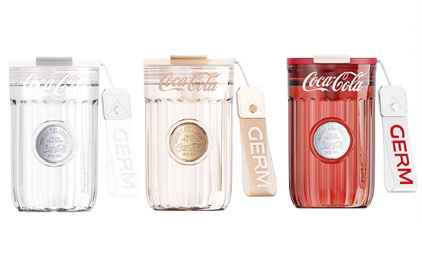 GERM x Coca-Cola Transparent Travel Cup 500ml