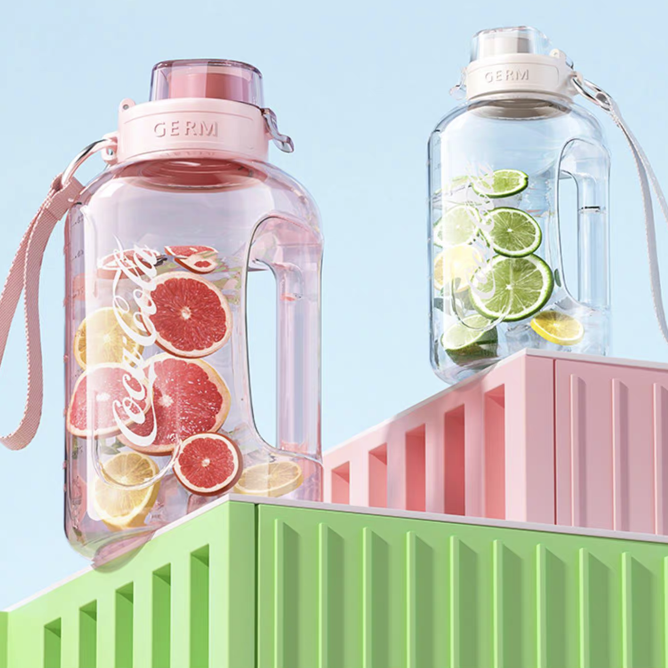Coca-Cola Tritan Water Bottle with Handle 600ml