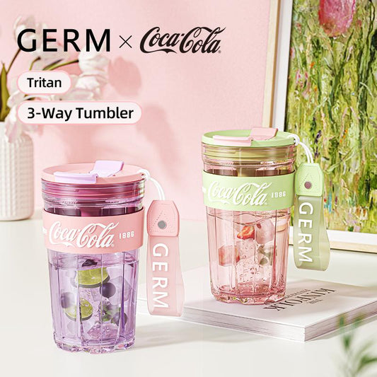 GERM x Coca-Cola Tritan Pastel Travel Mug 500ml