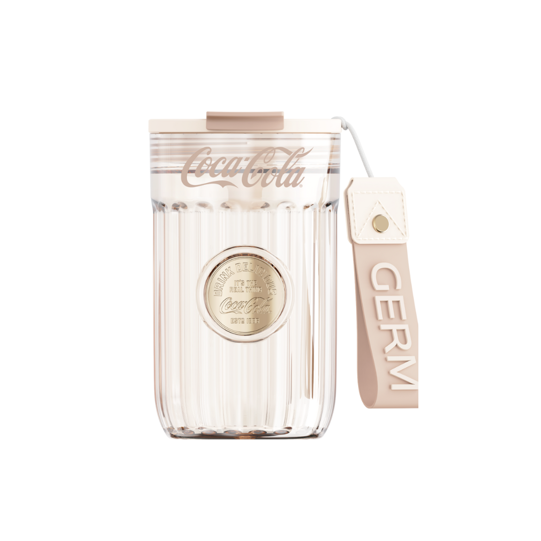 GERM x Coca-Cola Transparent Travel Cup 500ml