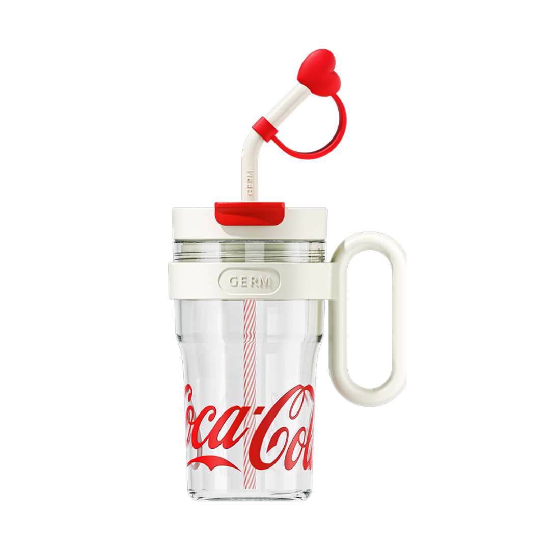 Coca Cola Tritan Flask with Handle and Straw 800ml