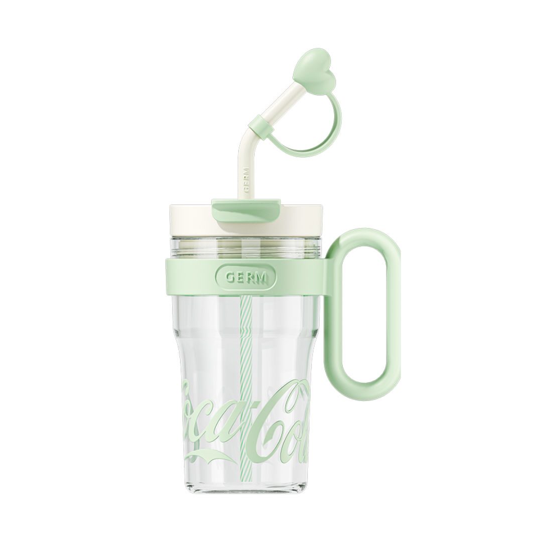 Coca Cola Tritan Flask with Handle and Straw 800ml