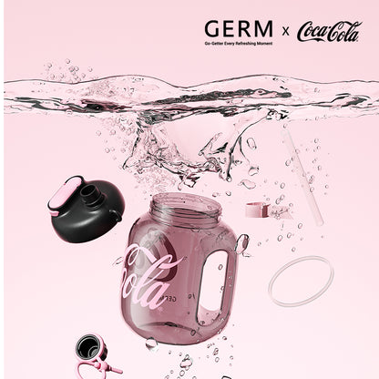 Coca-Cola Happy Tritan Bottle with Handle 1400ml