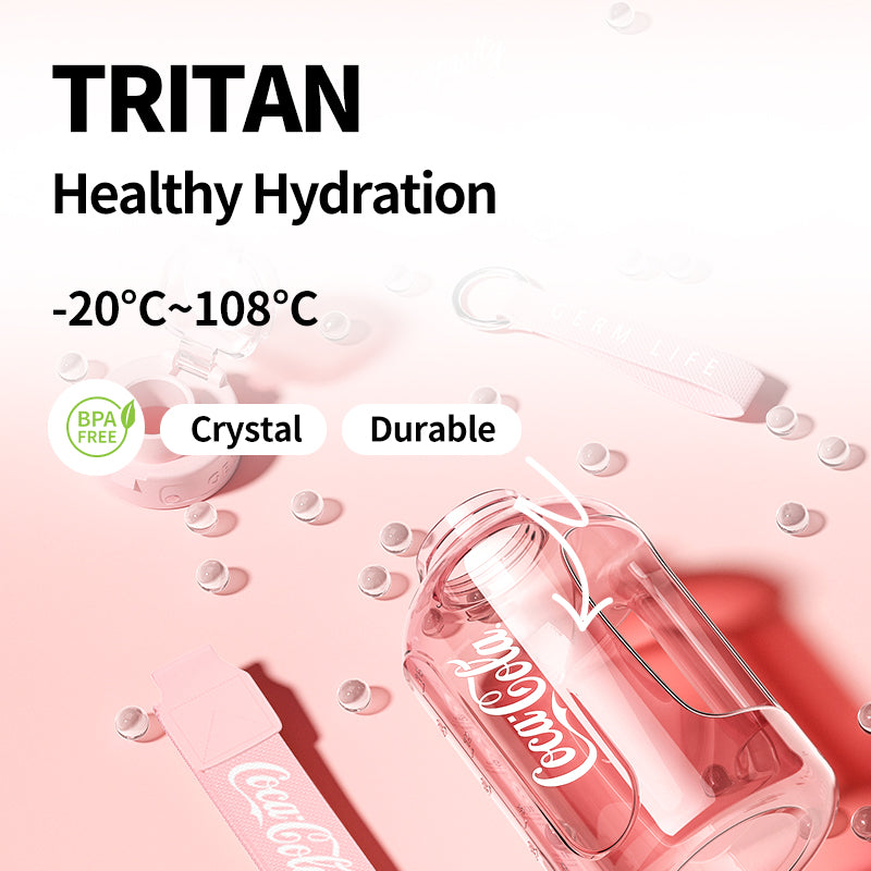 Coca-Cola Tritan Water Bottle with Handle 600ml