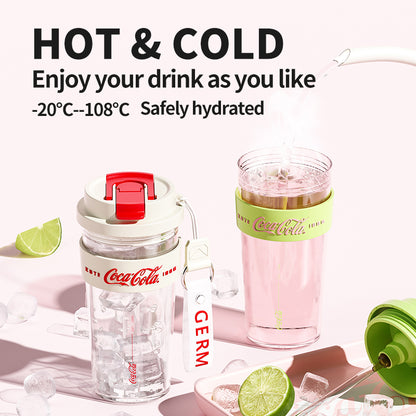 Coca-Cola Tritan Water Bottle with Strap 520ml