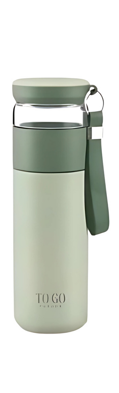 FORUOR Stainless Steel Portable Tea Cup