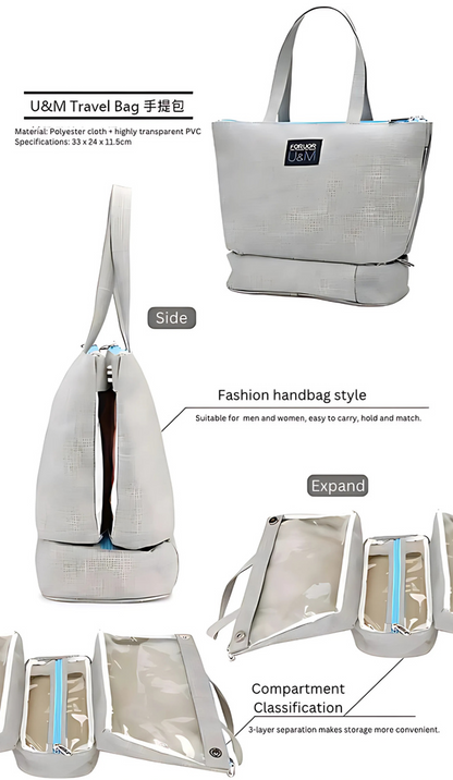 FORUOR U&M Travel Handbag