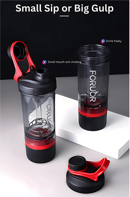 FORUOR Cool Trendy Sports Shaker Bottle