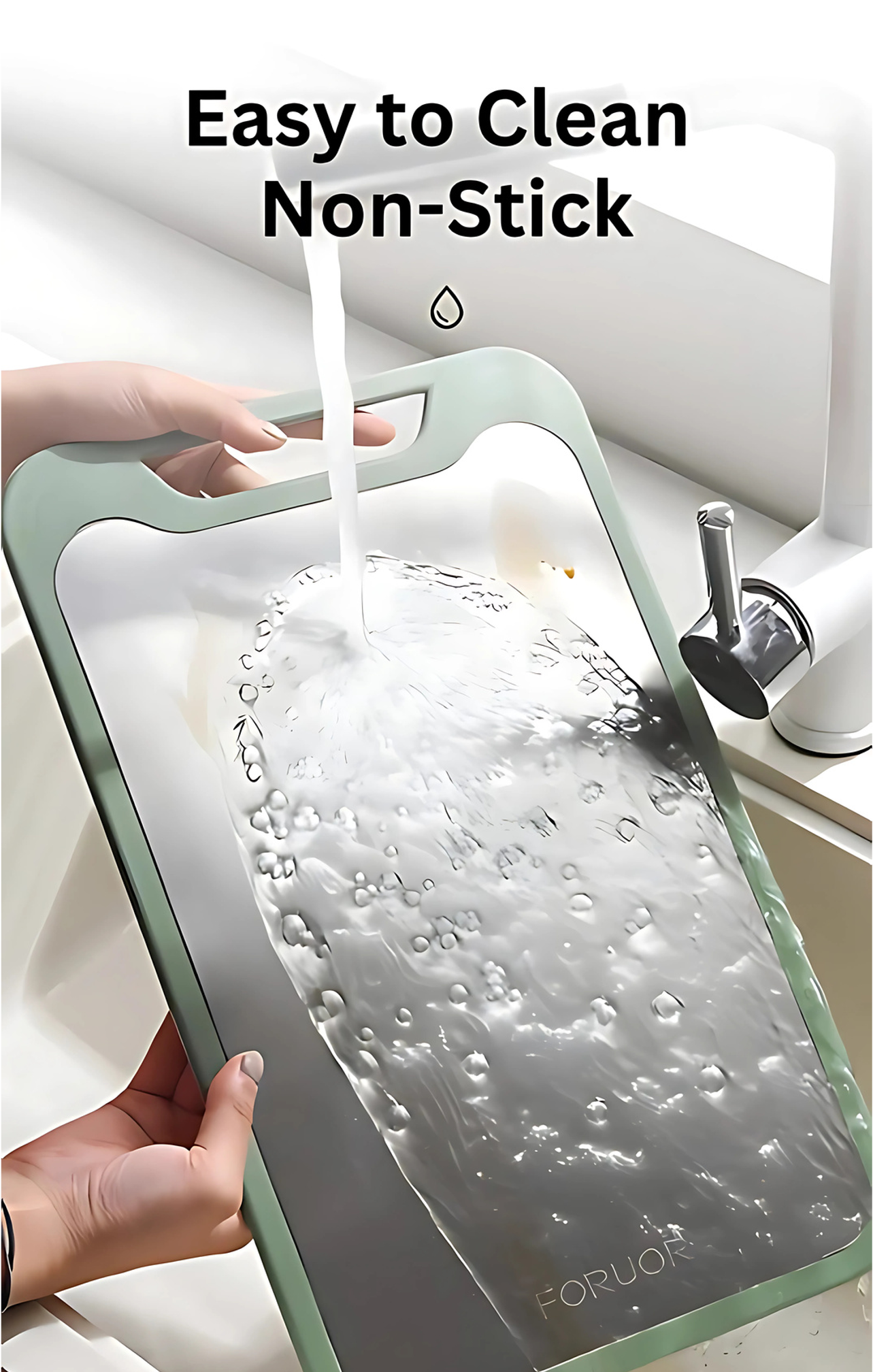 FORUOR Elegant Lightweight Dual-Sided Cutting Board