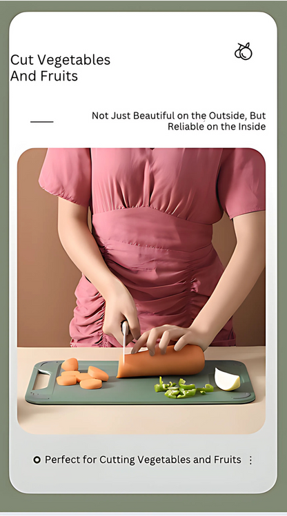 FORUOR Elegant Lightweight Dual-Sided Cutting Board