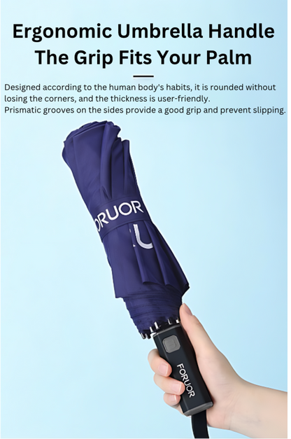 FORUOR Cool Trendy Wind-Resistant Automatic Umbrella