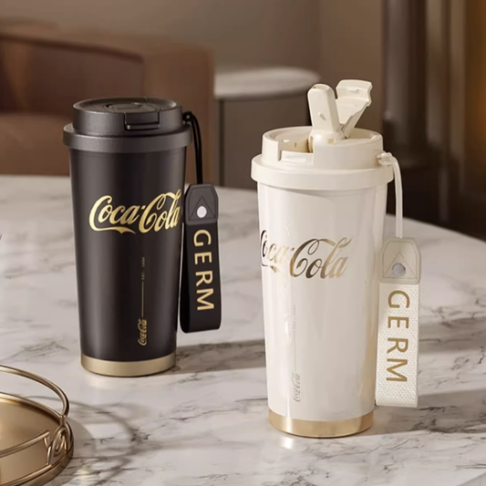 GERM x Coca-Cola Classic Stainless Steel Vacuum Flask with Strap 500ml