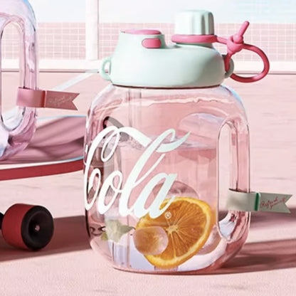 Coca-Cola Happy Tritan Bottle with Handle 1400ml