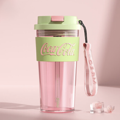 Coca-Cola Tritan Water Bottle with Strap 520ml