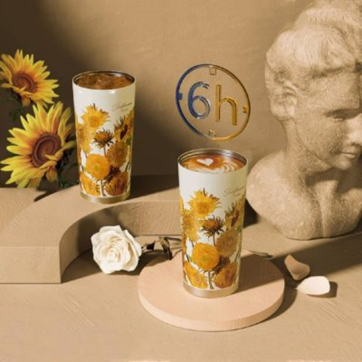 GERM Sunflower Shining Vacuum Tumbler